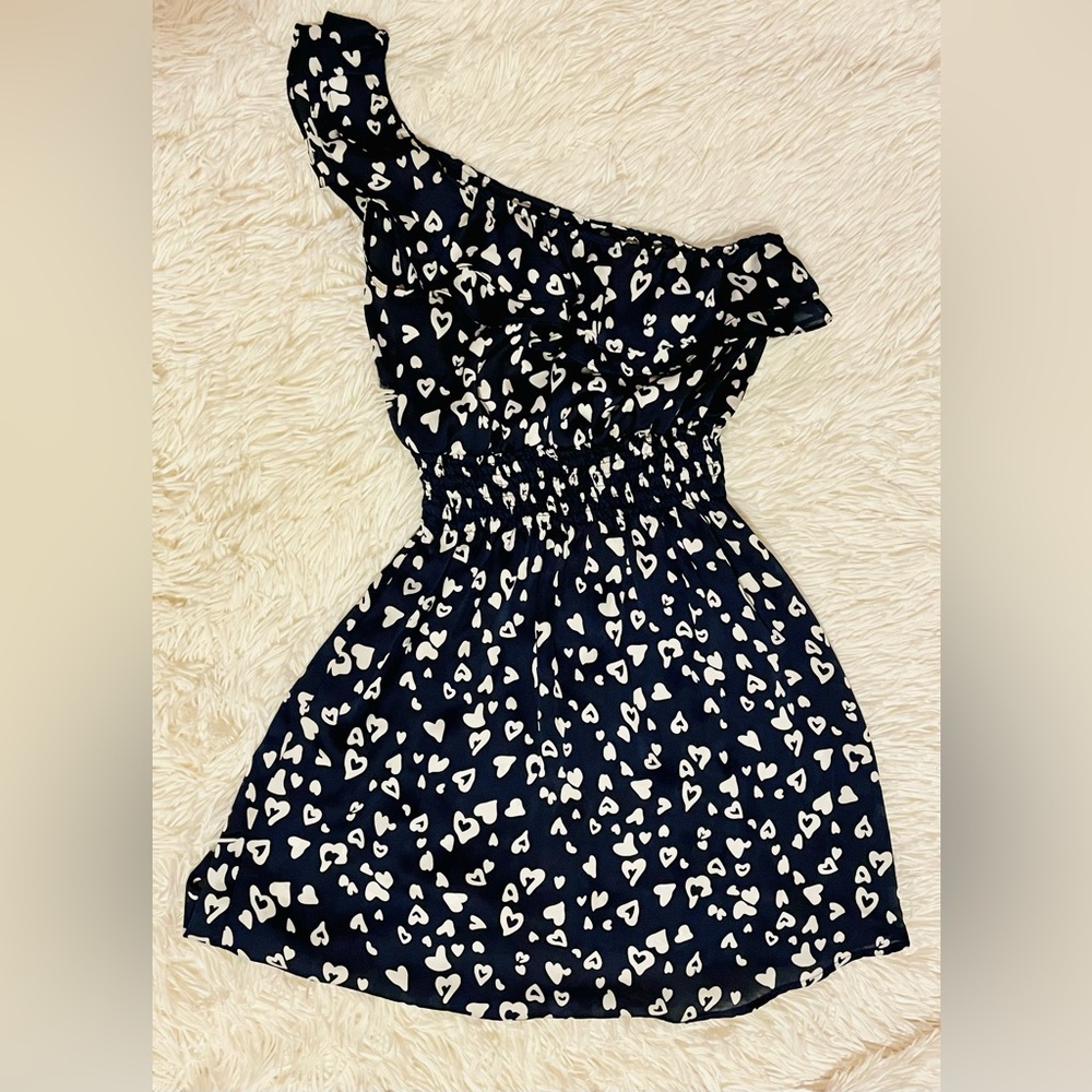 One Shoulder Heart Dress